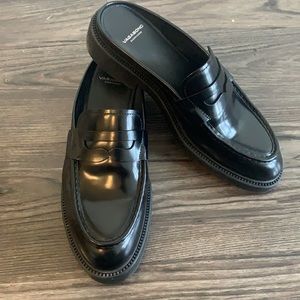 Vagabond Shoemakers Leather Mule/Loafer Slip On, Black, Women’s Size 39/9
